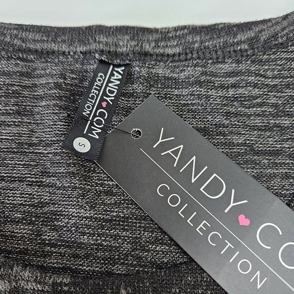 NEW Yandy My Gifts are Bad and Boujee Black Lounge Sleep Shirt Small - Picture 4 of 5